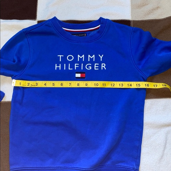 Tommy Hilfiger Kids Blue Crewneck Sweatshirt - Picture 14 of 15